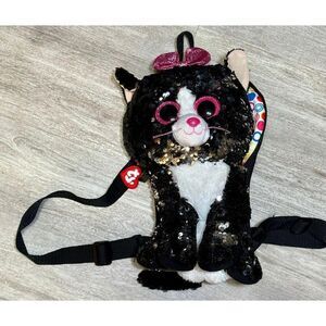 TY Beanie Boos Kiki‎ Sequin Mini Backpack